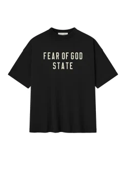T-Shirt<Fear of God Essentials 90S Fit T-Shirt T-shirt Sort