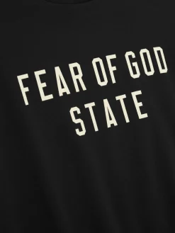T-Shirt<Fear of God Essentials 90S Fit T-Shirt T-shirt Sort