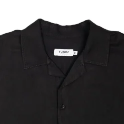 Skjorte<Furore Hill Short Sleeve Skjorte Sort