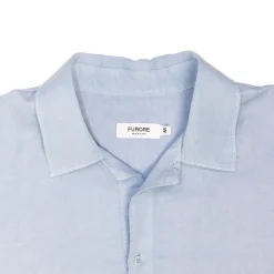 Skjorte<Furore Hill Short Sleeve Skjorte Gråblå