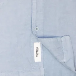 Skjorte<Furore Hill Short Sleeve Skjorte Gråblå