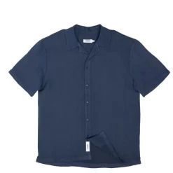 Skjorte<Furore Hill Short Sleeve Skjorte Mørkeblå