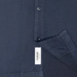 Skjorte<Furore Hill Short Sleeve Skjorte Mørkeblå