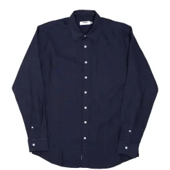 Skjorte<Furore Nick Shirt Skjorte Mørkeblå