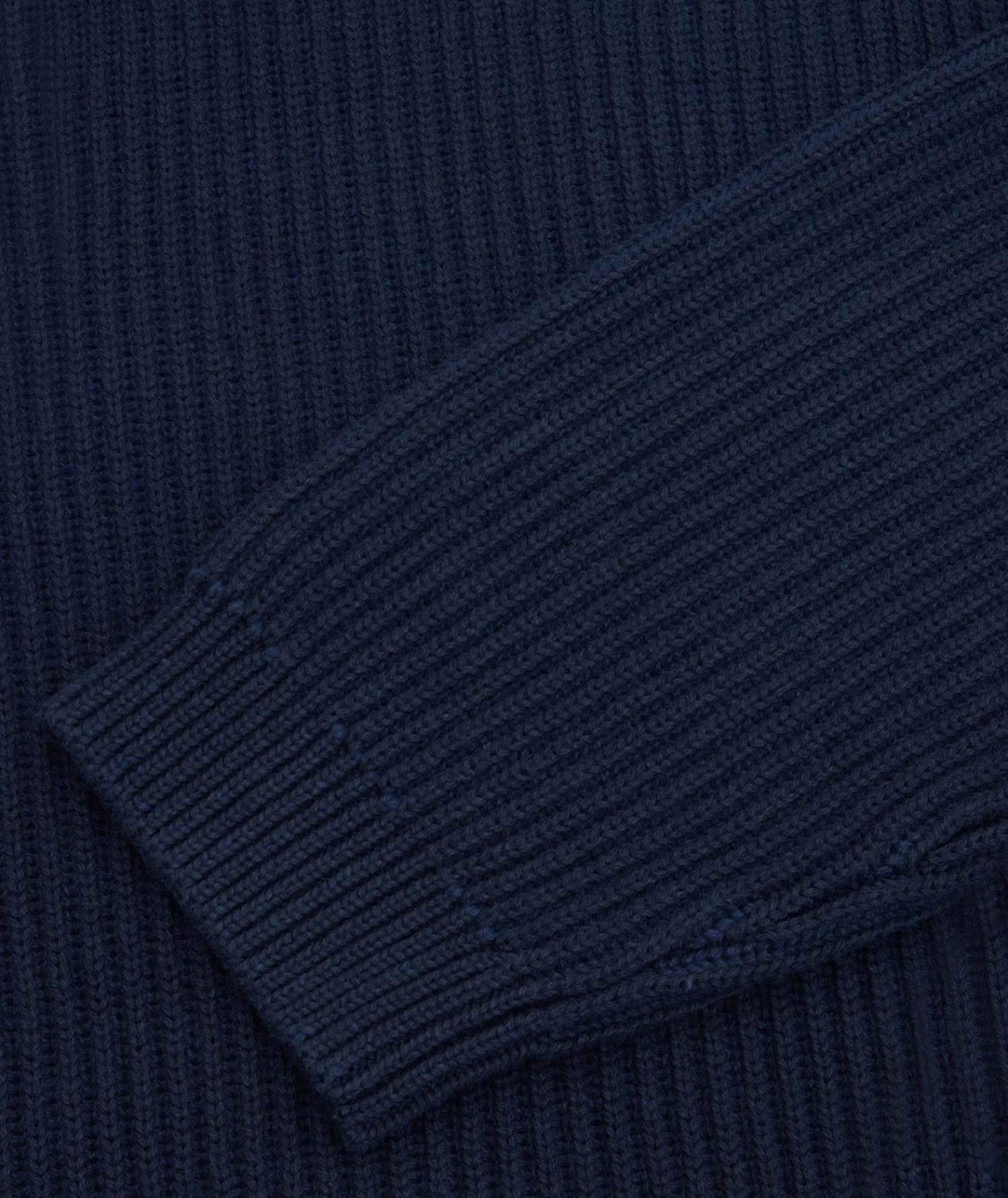 Genser<Garment Project Boxy Cotton Knit Genser Mørkeblå