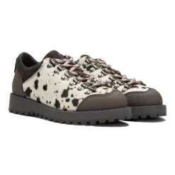 Sko<Garment Project Dune Low - Hairy cow Leather Sko Hvit Og Brun