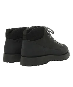 Sko<Garment Project Dune Mid - Black Crazy Horse Leather Sko Sort