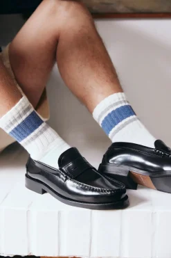 Sko<Garment Project Miles Penny Loafer Sko Sort