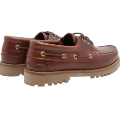 Sko<Garment Project Ollie Boat Shoe Brown Leather Sko Brun