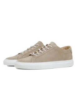 Sko<Garment Project Premium Low Earth Suede Sko Lysebrun