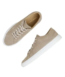 Sko<Garment Project Premium Low Earth Suede Sko Lysebrun