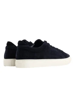 Sko<Garment Project Premium Low Navy Suede Sko Marine