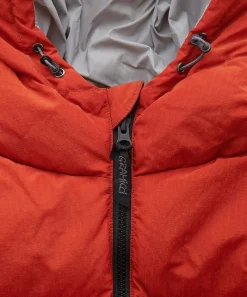 Jakke<Gramicci Down Puffer Hooded Jacket Jakke Rød