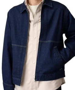 Jakke<Gramicci JAPANESE SLUB DENIM JACKET Jakke Denim