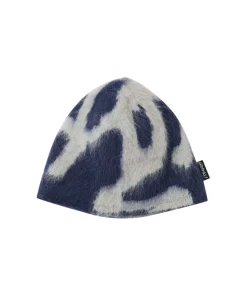 Tilbehør|Hodeplagg<Gramicci MOHAIR BURLY RUNNINGMAN BEANIE Lue Mørkeblå