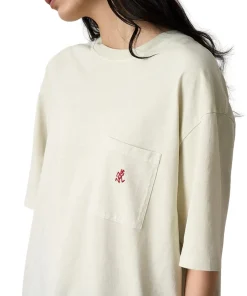 T-Shirt<Gramicci ONE POINT TEE PIGMENT DYED T-shirt Off-White
