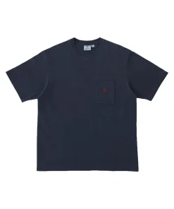 T-Shirt<Gramicci ONE POINT TEE PIGMENT DYED T-shirt Navy