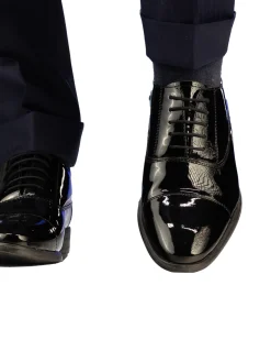 Sko<Gregers BERGAMO Lakksko Sko Sort