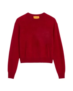 Genser<Guest In Residence Grizzly Crew Genser Mørkerød