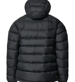 Jakke<Haglöfs Rosson Down Hood Men Jakke Sort True Black