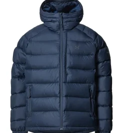 Jakke<Haglöfs Rosson Down Hood Men Jakke Mørkeblå Tarn Blue
