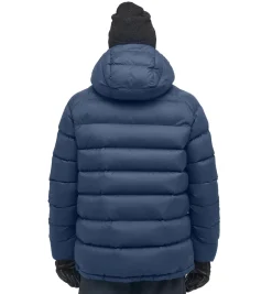 Jakke<Haglöfs Rosson Down Hood Men Jakke Mørkeblå Tarn Blue