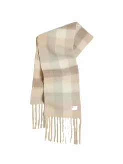 Tilbehør<Holzweiler Aster Check Lt. Green Check Skjerf Off-White/Grønn