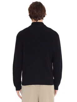 Genser<Holzweiler Atlantic Zip Cardigan Genser Sort