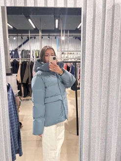 Jakke<Holzweiler Besseggen Down Blue Aqua Jakke Blå