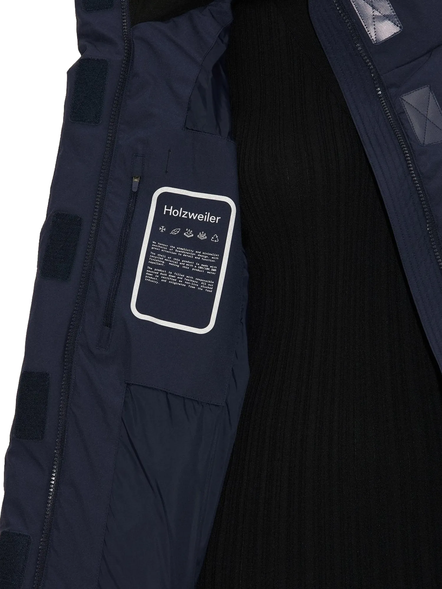 Jakke<Holzweiler Besseggen Down Dk. Navy Jakke Navy