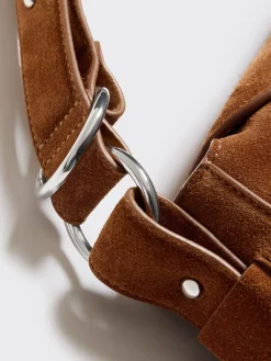 Holzweiler|Veske<Holzweiler Bud Slouchy Suede Tote Veske Brun