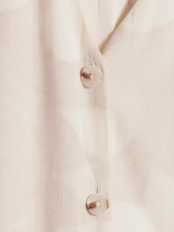 Kjole<Holzweiler Cari Short Print Dress Kjole Ecru