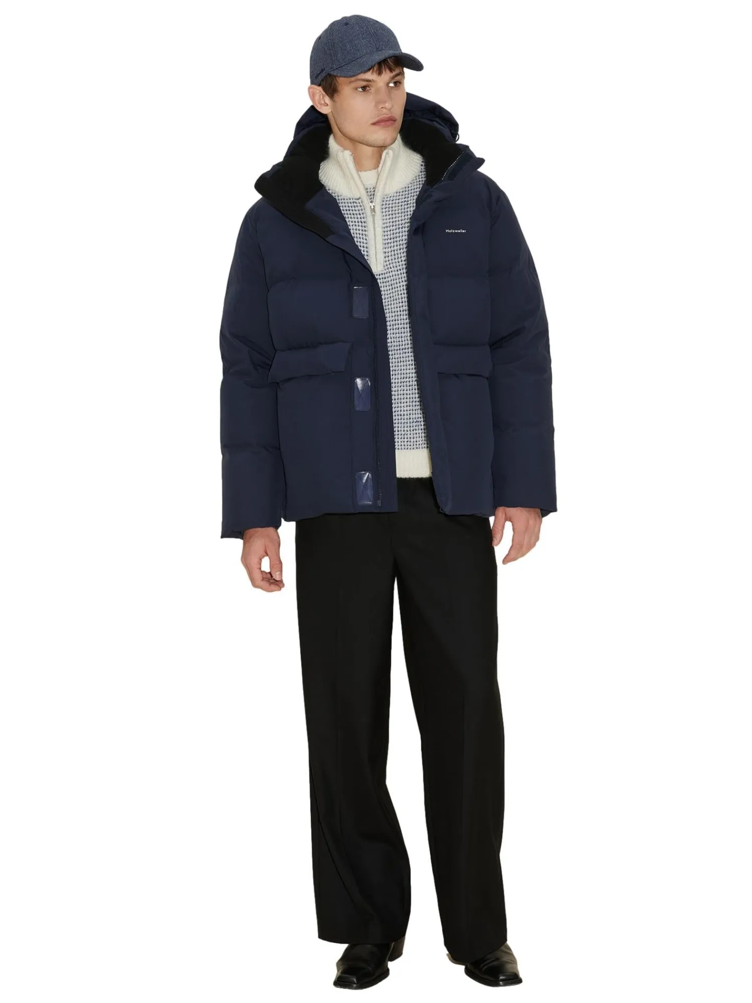 Jakke<Holzweiler Dovre Down Navy Jakke Navy Dk.Navy