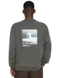 Genser<Holzweiler Duke National Crew Genser Vasket Sort