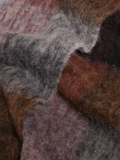 Tilbehør<Holzweiler Fresia Check Plutonia Skjerf Blå