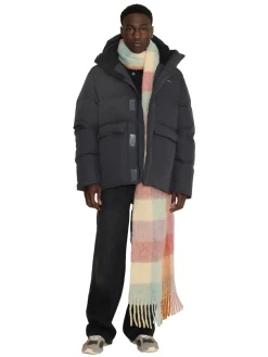 Tilbehør<Holzweiler Fresia Pink Check Skjerf Rosa Mønster