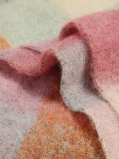 Tilbehør<Holzweiler Fresia Pink Check Skjerf Rosa Mønster