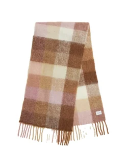 Tilbehør<Holzweiler Fresia Skjerf Brun Mønster