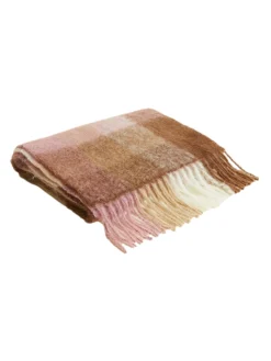 Tilbehør<Holzweiler Fresia Skjerf Brun Mønster