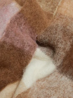 Tilbehør<Holzweiler Fresia Skjerf Brun Mønster