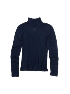 Genser<Holzweiler Honey Merino Turtleneck Genser Marine