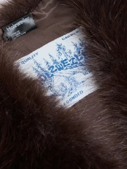 Tilbehør<Holzweiler Kvig Furry Collar Skjerf Brun