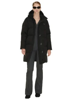 Jakke<Holzweiler Loen Down Jacket Black Jakke Sort