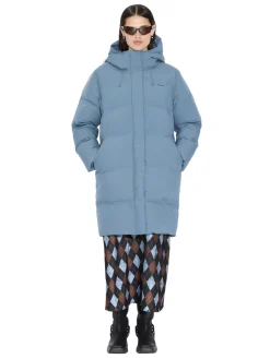 Jakke<Holzweiler Loen Down Jacket Blue Aqua Jakke Blå