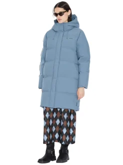 Jakke<Holzweiler Loen Down Jacket Blue Aqua Jakke Blå