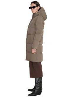 Jakke<Holzweiler Loen Down Taupe Jakke Lysebrun