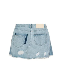 Skjørt<Holzweiler Louisa Short Denim Skirt Skjørt Denim