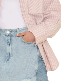 Skjørt<Holzweiler Louisa Short Denim Skirt Skjørt Denim