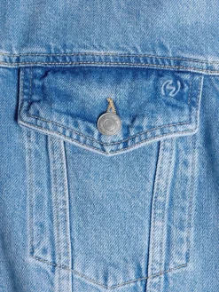 Jakke<Holzweiler M Denim Jacket Jakke Lyseblå