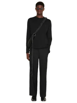 Genser<Holzweiler M. Regular Long Sleeve Genser Sort